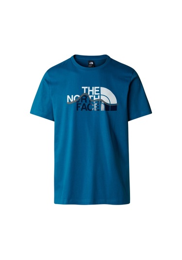 The North Face M S/s Mountaın Lıne Tee Erkek T-shirt Nf0a87ntrbı1 001