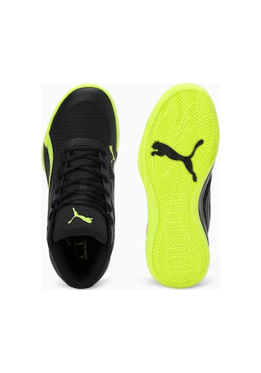 Puma Court Pro Unisex Basketbol Ayakkabısı 31082903 Siyah - Yeşil