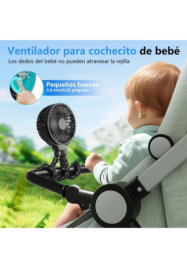 Gajeena Qıkkop Usb Çift Fonksiyonlu Fantezi, Esnek Tripodlu, 3 Hızlı Sessiz, 2600mah Pil, Dışarıda Ofiste Seyahatte Kullanım Siyah