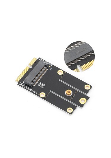 Yuntech01 M.2 Key A Wi-fi Kart Dönüştürücü, Mini Pcı-e Arayüzüne Çevirici, Windows/linux/mac Uyumlu, Yüksek Kaliteli Pcb Malzeme