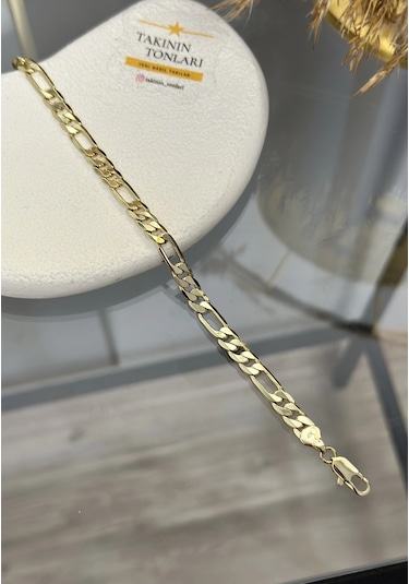 Xp Gold Marka Model Bileklik 19.5 Cm Altın