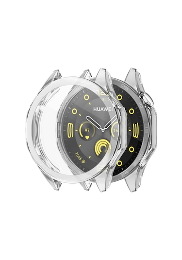 Microsonic Huawei Watch Gt5 46mm Kılıf 360 Full Round Soft Silicone