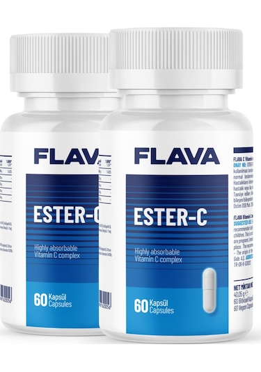 Ester-c 500mg - 60 Kapsül X 2 Adet