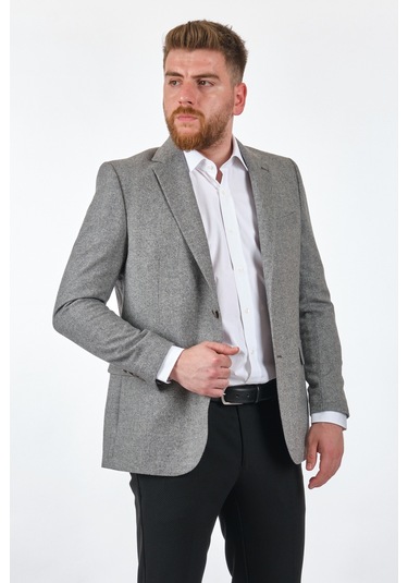 Tom Becker Gri Erkek Ceket Sc15038032 001
