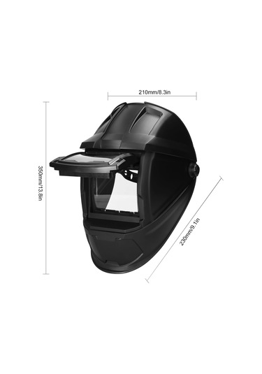 Otomatik Karartma Kaynak Maskesi Headmounted Kaynak E24604