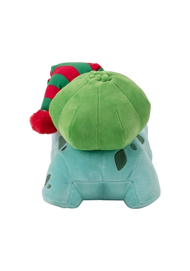 Pokemon Pelüş Figür Yılbaşı Serisi - Bulbasaur 20cm Pkw3377 Renkli