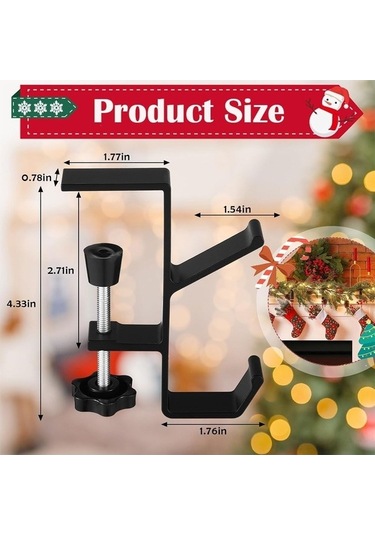 Yulong Reedark No Delme Gerektirmeyen Şömine Askısı - 5'li Çift