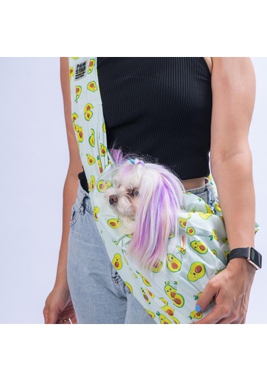 Pawstar Avocado Crossbody Çanta Kedi Köpek Taşıma Çantası