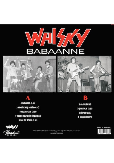 Whisky - Babaanne Limitli Baskı 2 Plak