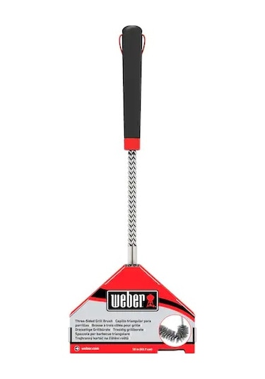 Weber Üç Taraflı Mangal Izgara Fırçası 45 Cm