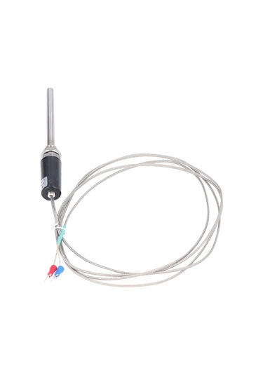 Tenfowee K Tipi Termokopül Sensörü, 100mm Düz Saplı, Nikel-krom Gövde, 0-800 C Sıcaklık Ölçümü, Pıd Kontrolcü Uyumlu, Endüstriyel Kullanım