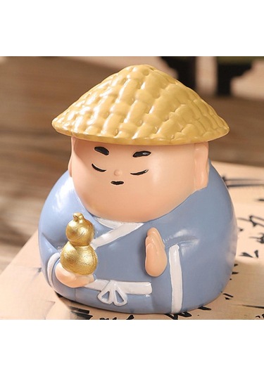 Suntek Küçük Figür Heykel Koleksiyon Reçine Süsleme 5,9x5,7x6,6 Cm