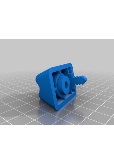 Opel Corsa C Güneşlik Gölgelik Tutucu Klips - 3d