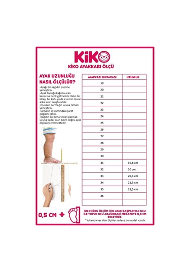 Kiko Kids Retka Cırtlı Günlük Kız Çocuk Spor Ayakkabı Beyaz - Beyaz