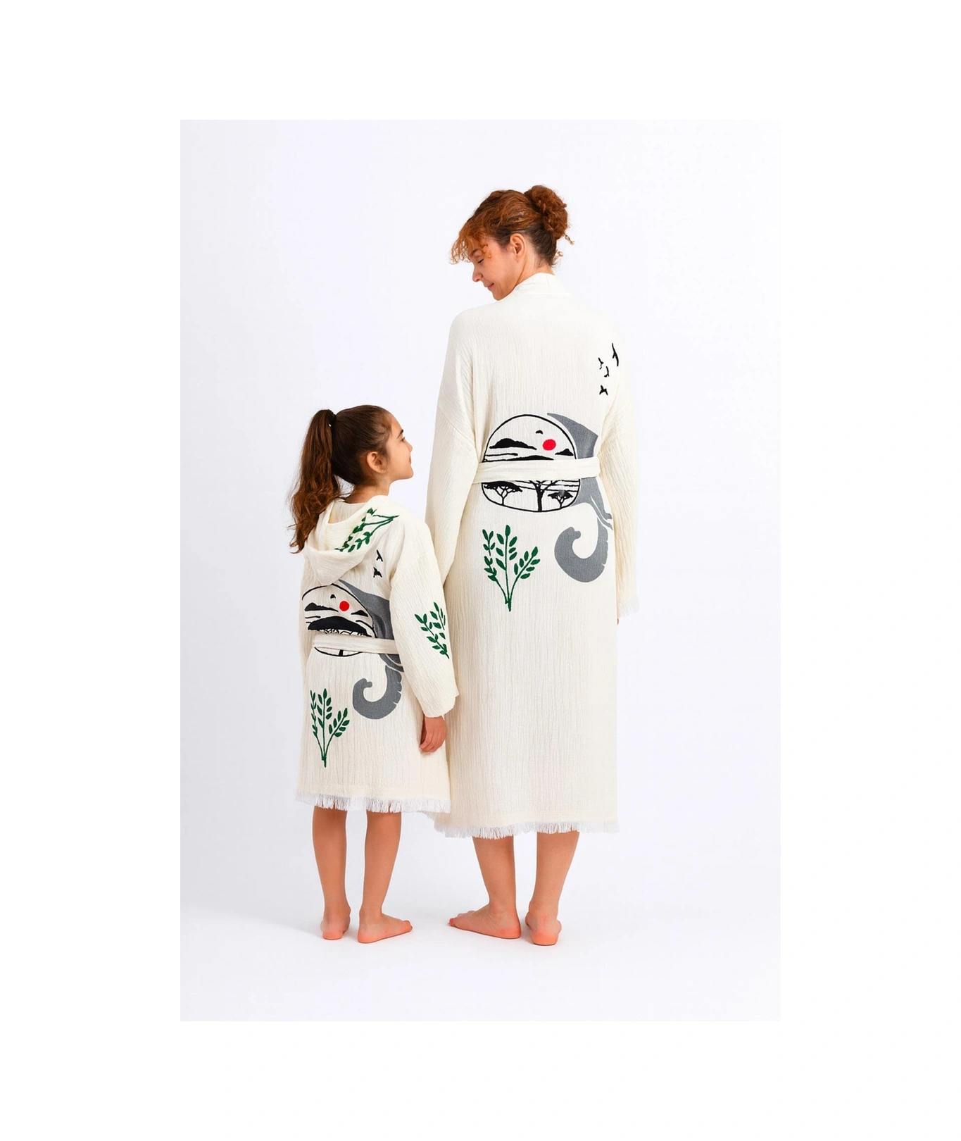 Brandsmithshop Sunset Sipirit Anne Çocuk Kimono Set Çok Renkli