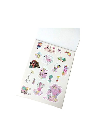 Hayal Sepeti Dıy Sticker Book Sticker Kitabı Soft Edition 24x17cm