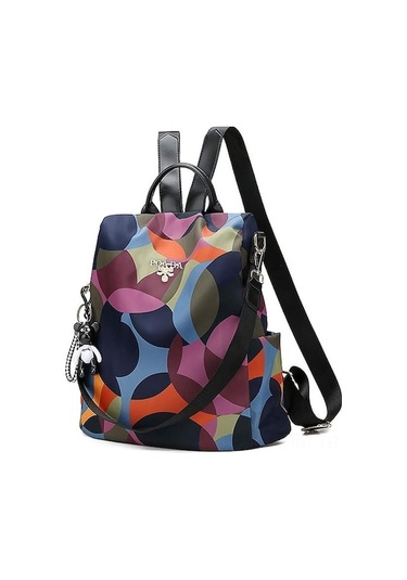 Yulong Yrchenglı Kadın Naylon Hırsızlığa Karşı Dayanıklı Sırt Çok Renkli