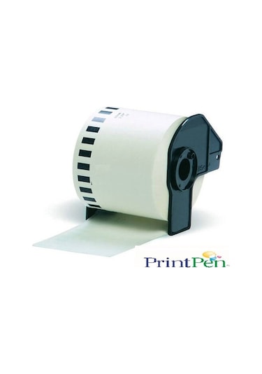 Brother P Touch Dk22205 Sürekli Etiket 62MM 30.48M Muadil