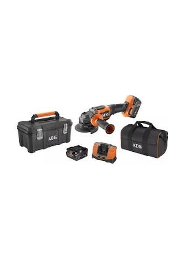 Aeg Bews 18-115BLPX2-502T Şarjlı Akülü Kömürsüz Avuç Taşlama 4935492109
