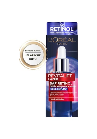 L'Oreal Paris Revitalift Lazer Saf Retinol Gece Serumu 30 ML