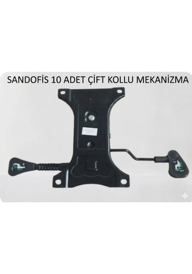 Sandofis Çift Kollu Mekanizma 10 Adet Siyah