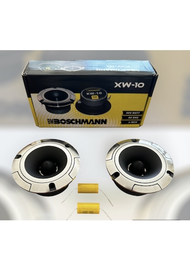 Boschmann Xw10 Yeni Seri 10 CM 550 W 90 Rms Tweeter