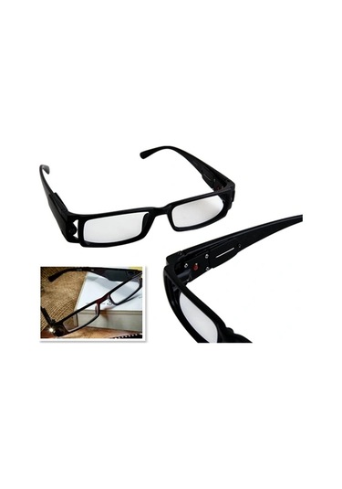 Led Işıklı Gözlük Kahverengi