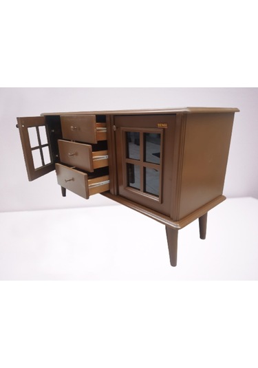 Bengimobilya Tv Sehpası Windovs Model Pencere Ahşap Gürgen Retro Ayak Ceviz Re (486057554)