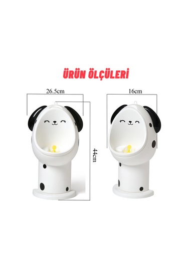 Dekohop Erkek Çocuk Pisuvar Siyah