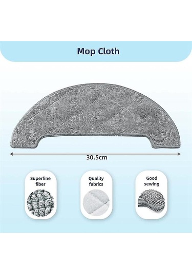 Proscenic 850t Ana Silindir Yan Fırça Hepa Filtre Paspas Bezi Bez