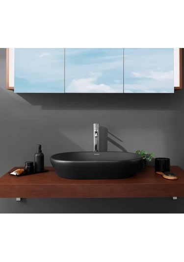 Duravit D-neo Çanak Lavabo Mat Antrasit 40 CM
