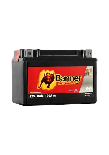 Banner Bike Bull Agm 50812 Ytx9-bs 12 V 8 Ah 1
