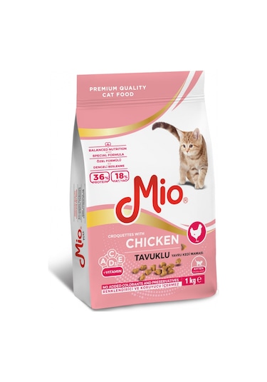 Mio Tavuklu Yavru Kedi Maması 1 KG
