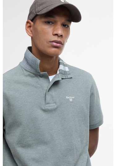Barbour Trematon Tailored Fit Polo Yaka Ol91 Olıve Marl Ol91 Olıve Marl