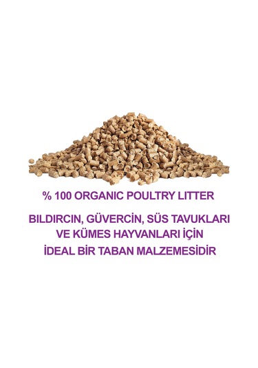 Bonnynice Bıldırcın Güvercin Süs Tavukları Kafes Altlığı 17 L  X10