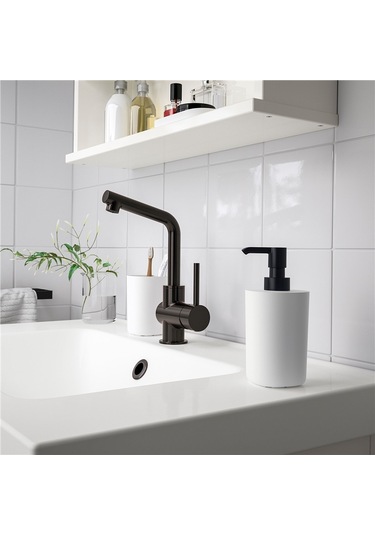 Ikea Storavan Banyo Seti Beyaz 3 Prç. 70429003 Renkli