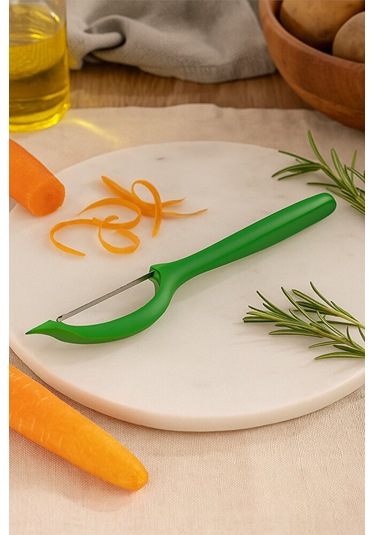 Yan Soyacak Tırtıklı Ağız, Paslanmaz Bıçaklı, Pratik Ve Ergonom Çok Renkli