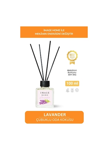 Image Home Çubuklu Oda Kokusu Lavanta 100 Ml Lavanta