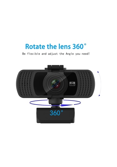 Sones Richwell Pc-06 Mini 360 Derece Dönebilen 4,0 Mp Hd Otomatik Odaklı Gürültü Azaltıcı Mikrofonlu Pc Web Kamerası