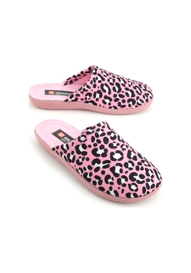 Gezer Kadın Kışlık Rahat Taban Ev Bahçe Terlik PEMBE