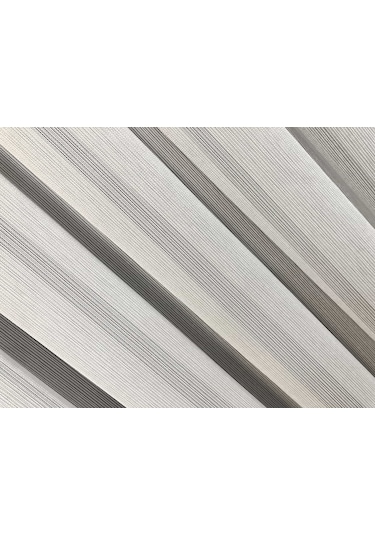 Perdefony Sıralı Mat Çelik Düz Tül Perde Dökümlü ve Gramajlı