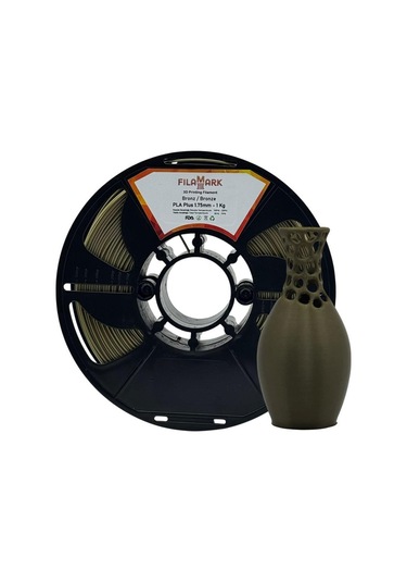 Filamark Pla Plus Filament Bronz 1.75mm 1kg-4246