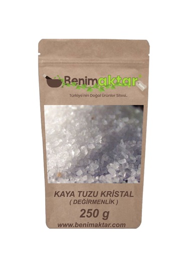 BenimAktar Çankırı Kaya Tuzu Kristal Değirmenlik 250 G