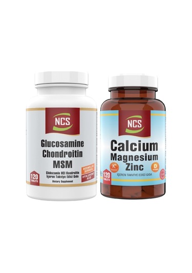 Glucosamine Chondroitin Msm 300 Tabl Kalsiyum Magnezyum Zıng 120 Tablet