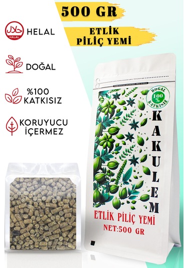 Kakulem Sertifikal Etlik Tavuk Civciv Piliç Yemi 500 Gr