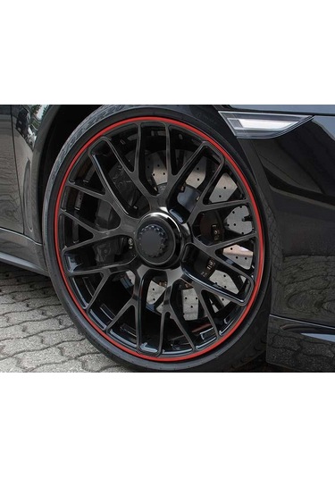 Foliatec Jant Şerit Seti Ve Montaj Aparatı 215x4cm-6mm Kırmızı