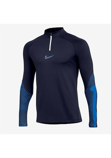 Nike M Nk Df Strk Dril Top K Erkek Antrenman Eşofman Üstü Lacivert