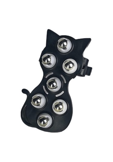 El Tipi Vücut Masaj Eldiven Omuz Sırt Uylukları İçin Tüm Vücut Masaj Aracı Dyw9f9 Siyah