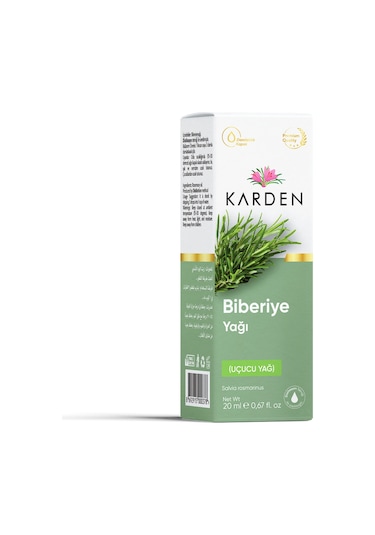 Karden Biberiye Yağı 20 ML