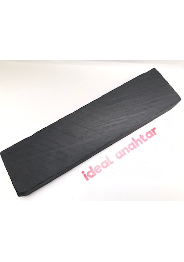 Yağ Taşı Doğal Bileme Taşı Siyah Taş Kara Taş 20 CM 5 CM 2.5 CM